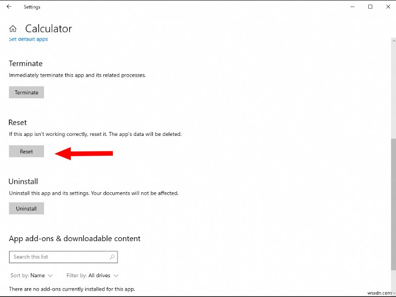 Windows 10에서 오작동하는 앱, 재설치 없이 간단히 재설정하는 방법