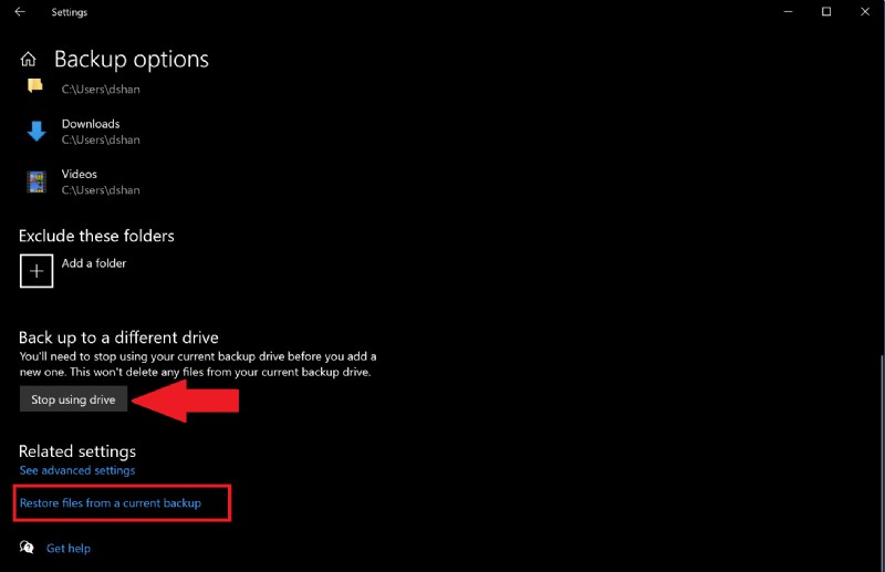 Windows 10 파일 기록 기능으로 안전하게 백업하고 복원하는 방법