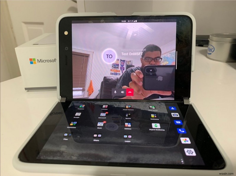 Surface Duo에서 Microsoft Teams 최대한 활용하는 꿀팁 4가지