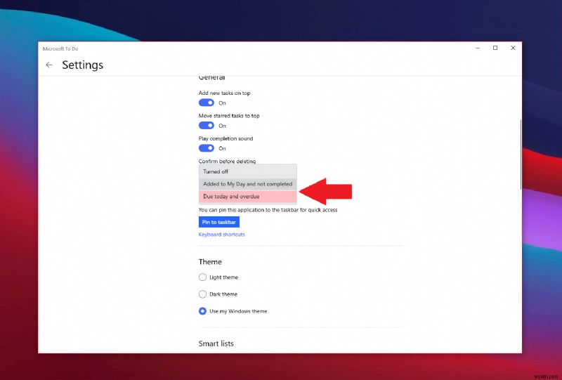 Windows 10에서 Microsoft To Do로 생산성 높이는 5가지 핵심 방법