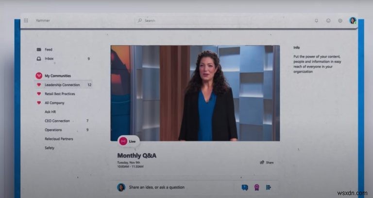 업무용 페이스북, Microsoft Yammer(얌머) 완벽 활용 가이드