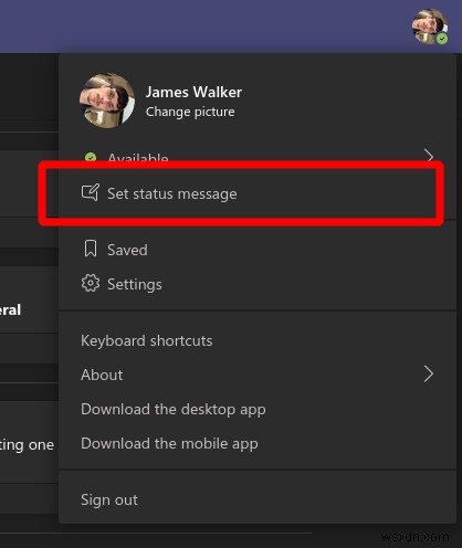 Microsoft Teams 상태 메시지 설정 방법, 자리 비움 알림까지 한 번에