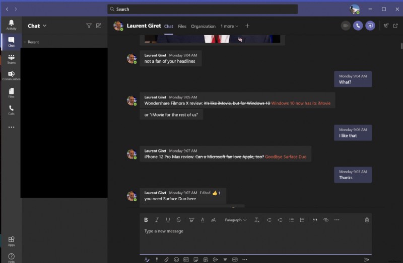 Microsoft Teams 채팅 모범 사례 4가지, 이것만 알면 Teams 전문가
