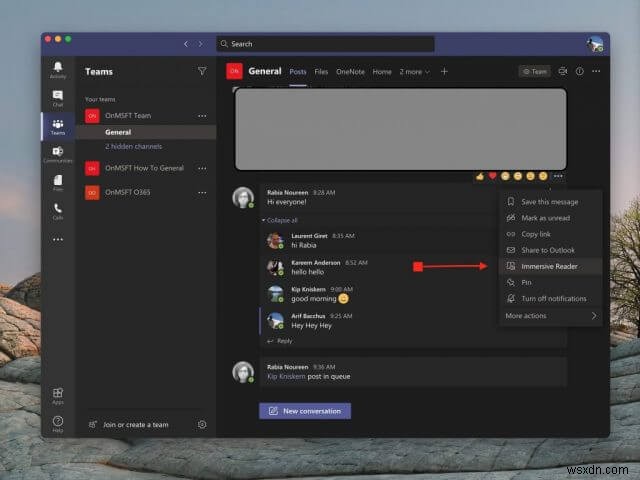 Microsoft Teams 몰입형 리더 완벽 활용법: 언어 학습부터 번역, 메시지 듣기까지