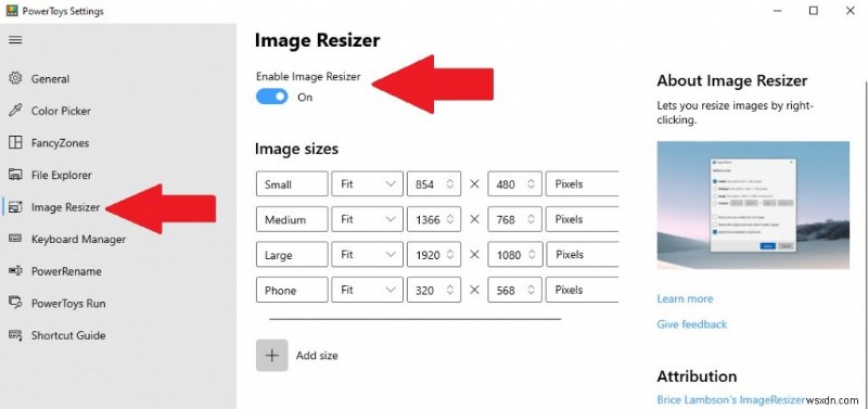 Windows 10에서 PowerToys Image Resizer로 이미지 크기 한 번에 조정하는 방법