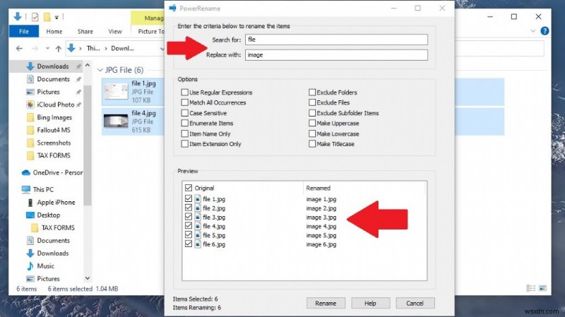 Windows 10 PowerToys의 PowerRename으로 파일 이름 한 번에 바꾸는 완벽 가이드