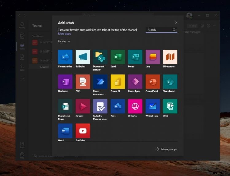 Microsoft Teams에 Yammer를 간편하게 추가해 동료와 소통하는 방법