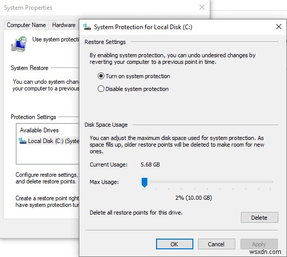 Windows 10에서 시스템 복원(System Restore)을 활성화하는 완벽 가이드