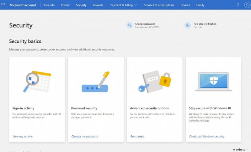 Windows 10에서 Microsoft 계정 2단계 인증 설정하는 방법 완벽 가이드