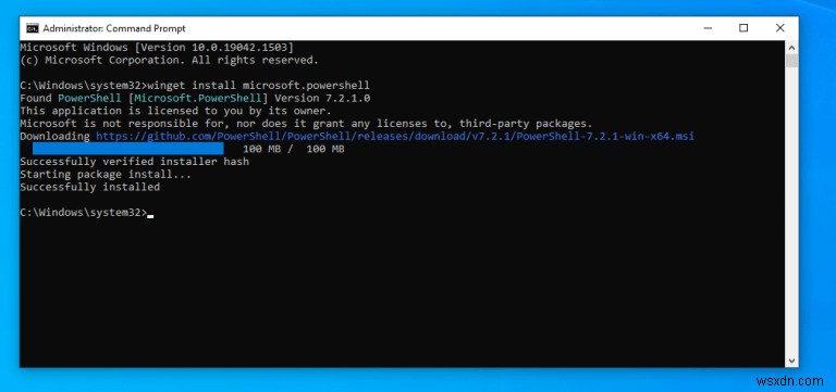 Windows 10에 PowerShell 7 손쉽게 설치하는 4가지 방법