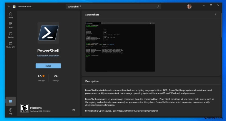 Windows 10에 PowerShell 7 손쉽게 설치하는 4가지 방법