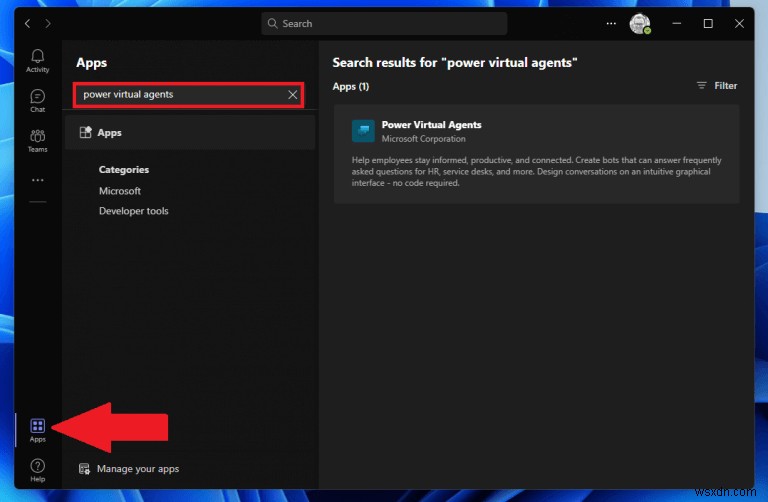 Microsoft Teams에서 Power Virtual Agents 챗봇 손쉽게 만드는 방법