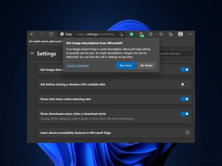 Microsoft Edge 접근성 기능 완벽 활용 가이드: 소리 내어 읽기부터 캐럿 검색까지