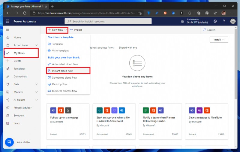 Power Automate로 Microsoft Teams 상태 자동 업데이트하는 방법