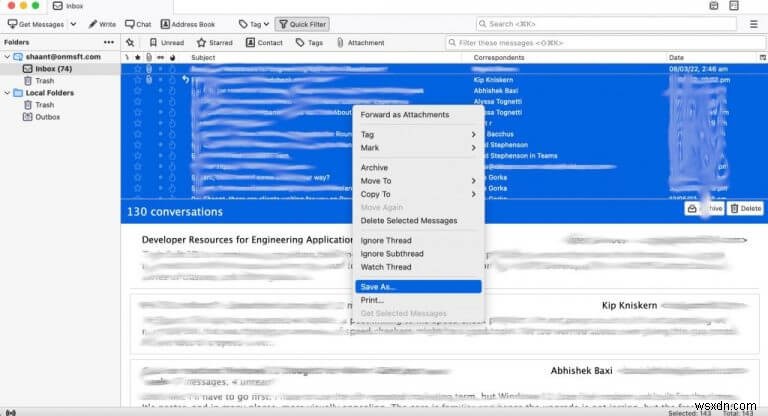 Outlook 웹 메일을 PC에 저장하는 방법 – 썬더버드로 간편하게 백업하기