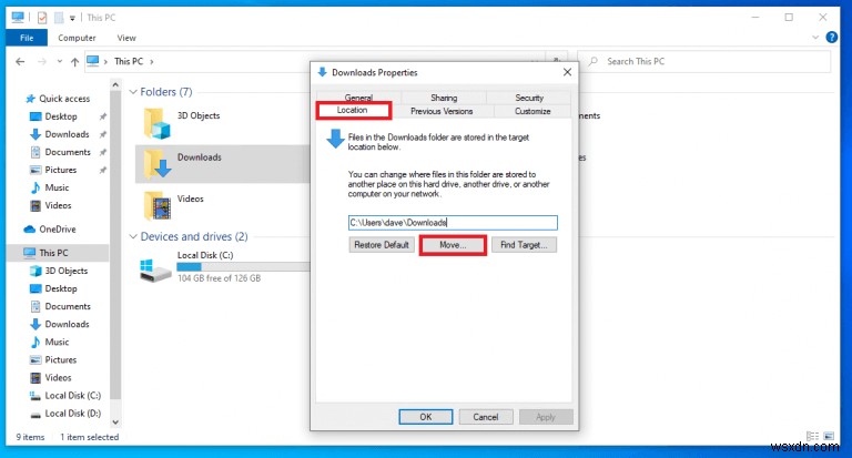 Windows 10·11에서 새 앱과 파일의 기본 저장 위치를 변경하는 방법
