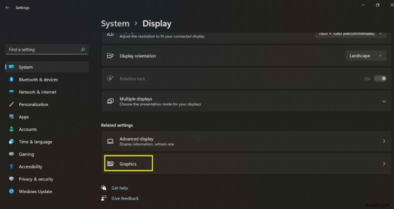 Windows 11에서 동적 새로 고침 빈도(DRR) 활성화하는 방법