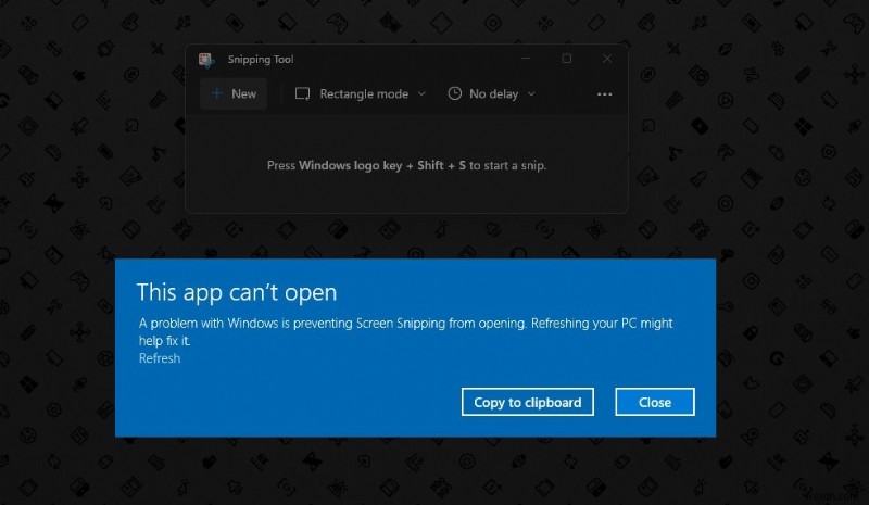Windows 11·10에서 캡처 및 스케치(Snip & Sketch) 작동 안 됨 오류 해결하는 완벽 가이드