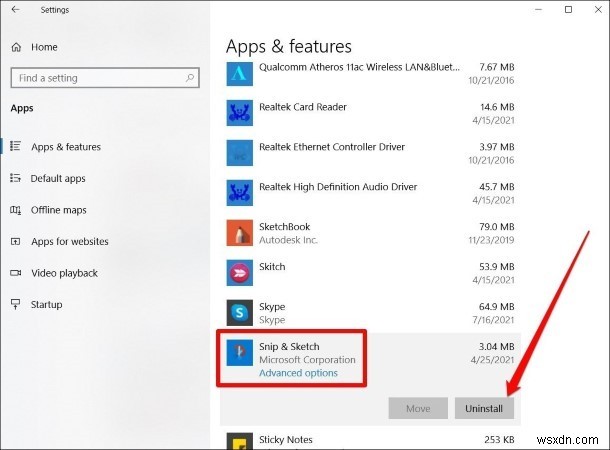 Windows 11·10에서 캡처 및 스케치(Snip & Sketch) 작동 안 됨 오류 해결하는 완벽 가이드