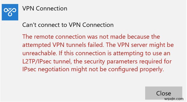 Windows 10 VPN 오류 800 완벽 해결 가이드