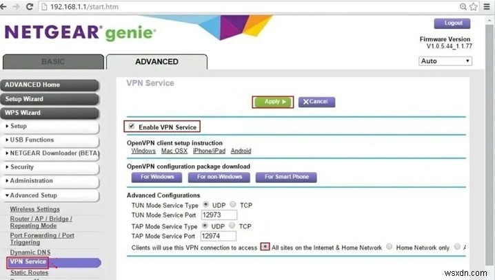 윈도우 10 넷기어(Netgear) 라우터에서 VPN 설정하는 방법 완벽 가이드