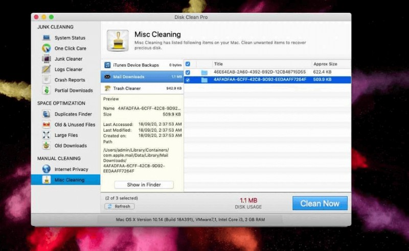 Disk Clean Pro – 2022년 Mac 정리를 위한 최고의 Mac 클리너 앱