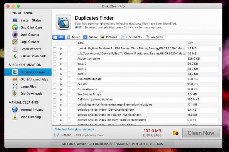 Disk Clean Pro – 2022년 Mac 정리를 위한 최고의 Mac 클리너 앱