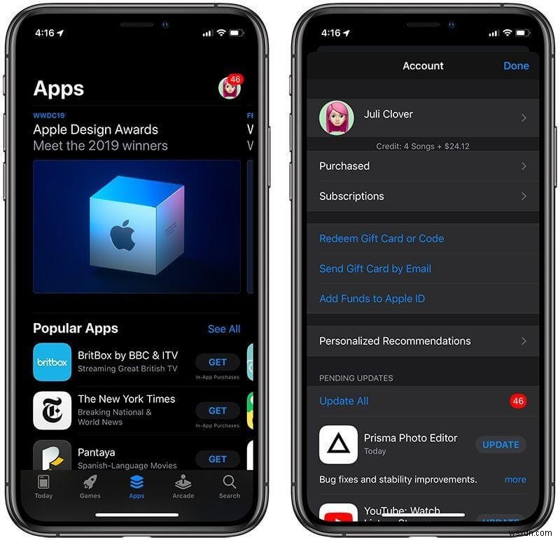 iOS 13 업그레이드 후 아이폰에서 앱 업데이트하는 방법 완벽 가이드