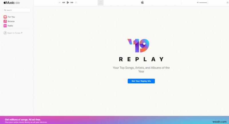 Apple Music Replay로 올해 가장 많이 들은 곡을 다시 만나보세요