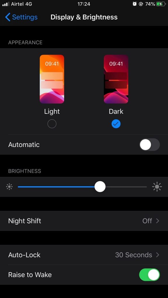 iOS 13에서 아이폰 다크 모드 켜는 방법 3가지 총정리
