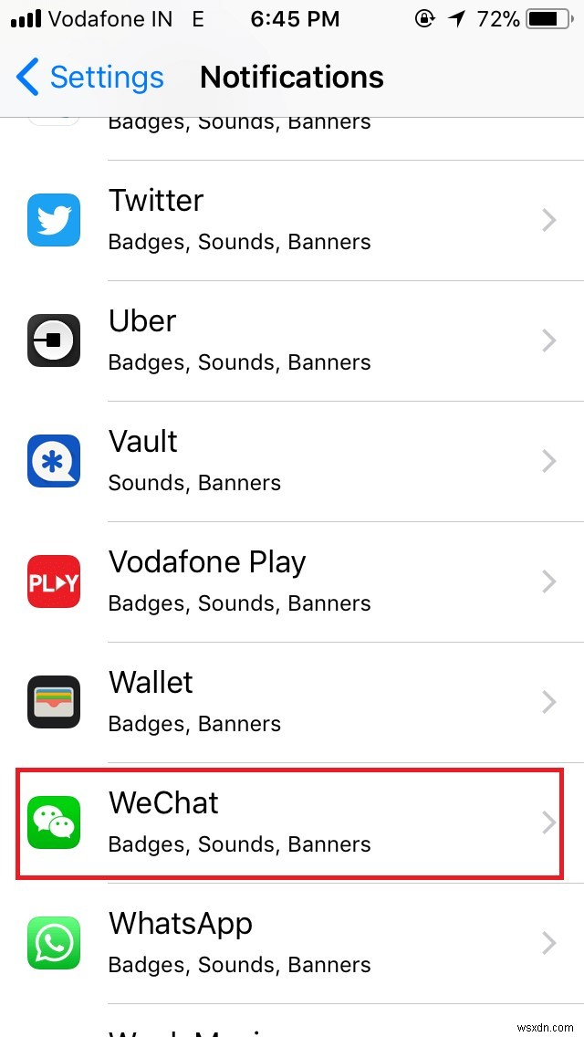 iOS 11에서 앱별 영구 알림(Persistent Notification) 설정하는 방법