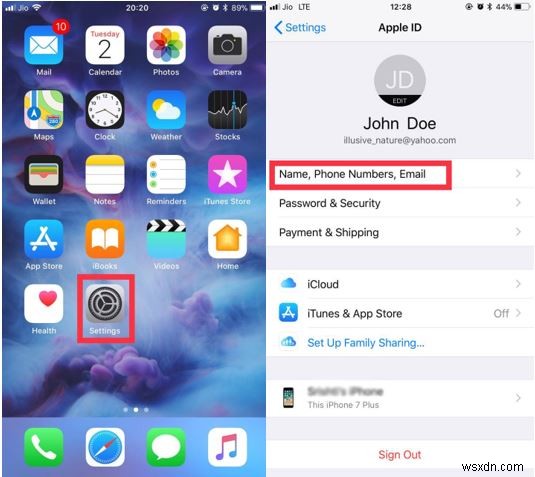 타사 이메일에서 iCloud 주소로 Apple ID 변경하는 방법