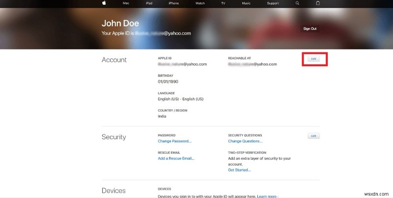 타사 이메일에서 iCloud 주소로 Apple ID 변경하는 방법