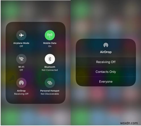 iOS 11에서 에어드롭(AirDrop) 켜고 끄는 방법과 파일 공유 완벽 가이드