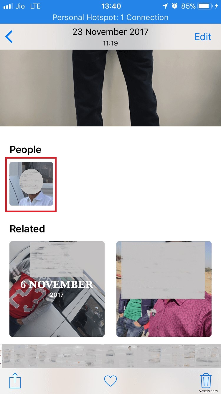 iOS 11 사진 앱에서 사람을 추가하거나 제거하는 방법