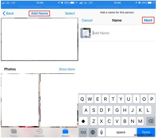 iOS 11 사진 앱에서 사람을 추가하거나 제거하는 방법