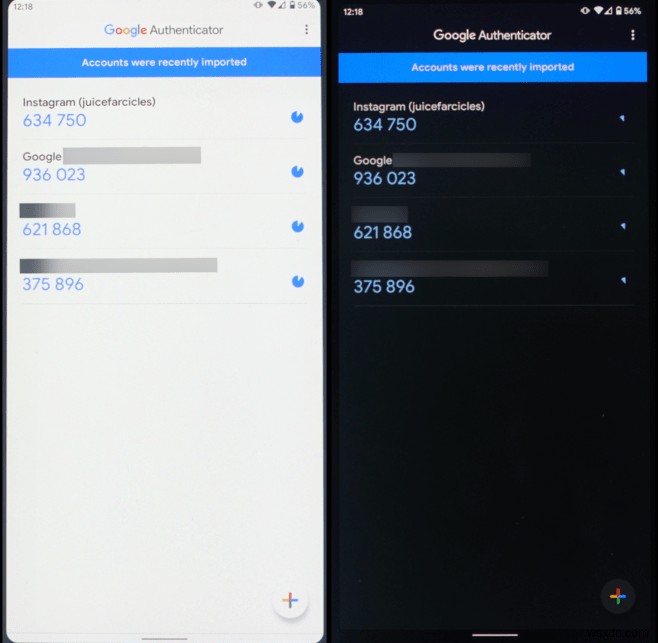 구글 OTP 앱 Google Authenticator , 드디어 5.10 버전으로 업데이트