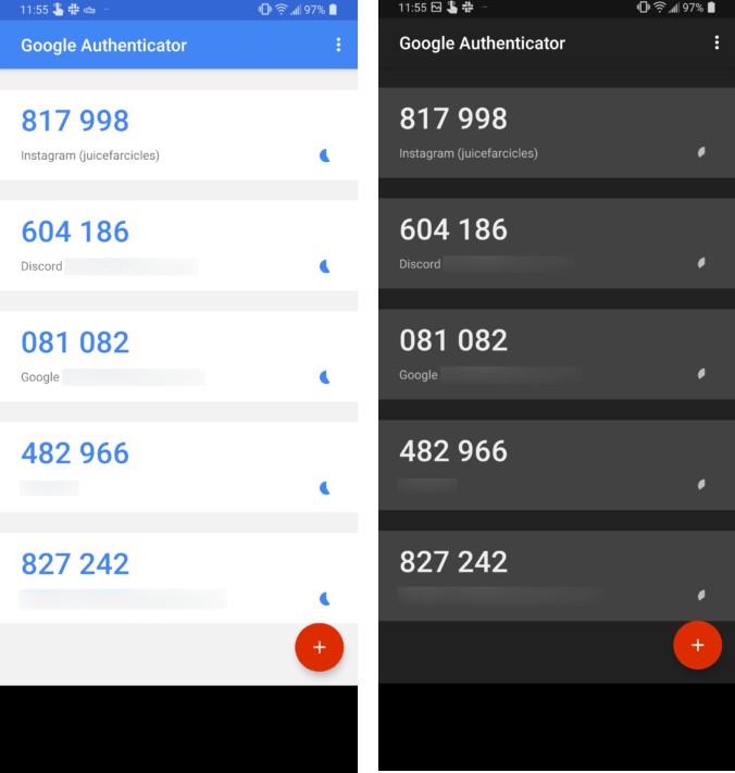 구글 OTP 앱 Google Authenticator , 드디어 5.10 버전으로 업데이트
