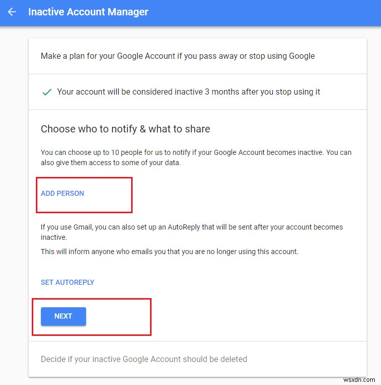 Google 계정 자동 삭제 설정 방법 – 일정 기간 사용하지 않으면 계정이 삭제되도록 만들기