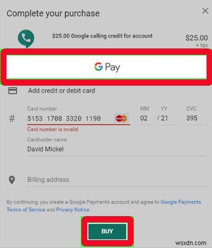 구글 보이스(Google Voice) 계정에 크레딧 충전하는 방법 총정리