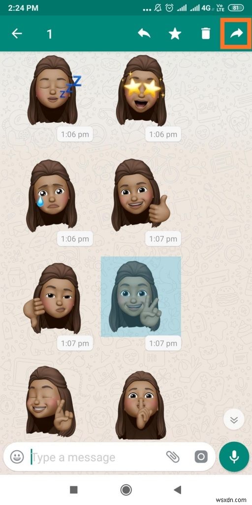 안드로이드 WhatsApp에서 스티커 사용하는 방법 – 미모지부터 비트모지, Gboard까지