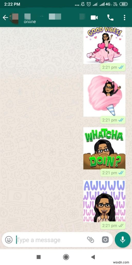 안드로이드 WhatsApp에서 스티커 사용하는 방법 – 미모지부터 비트모지, Gboard까지