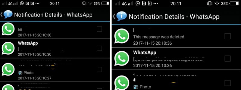 WhatsApp에서 삭제된 메시지 읽는 방법, 안드로이드 알림 로그 활용 꿀팁