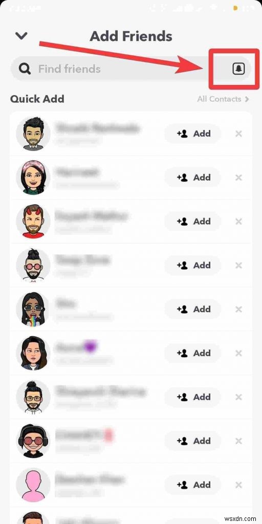 스냅챗(Snapchat)에서 사용자 이름 없이 친구를 찾는 완벽 가이드