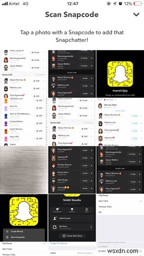 스냅챗(Snapchat)에서 사용자 이름 없이 친구를 찾는 완벽 가이드