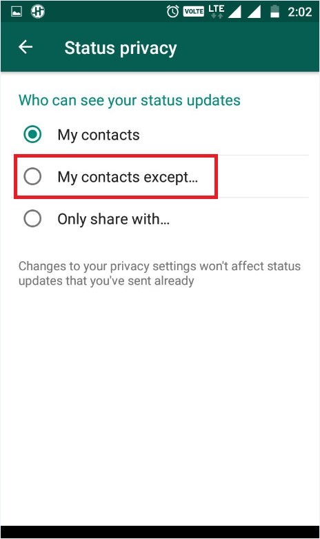 WhatsApp 상태를 특정 사람에게 숨기는 방법, 단계별 완벽 가이드