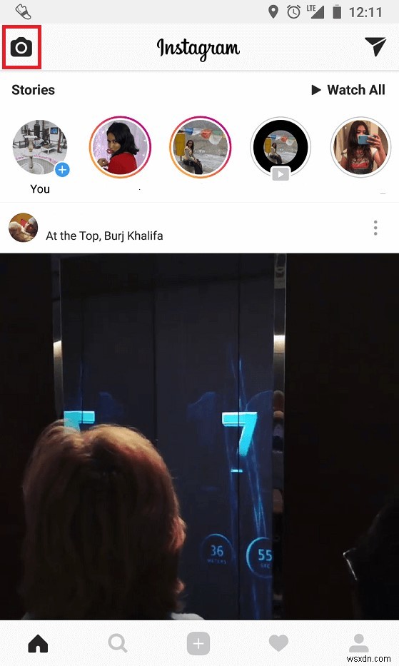인스타그램 스토리에 GIF 스티커를 추가하는 방법