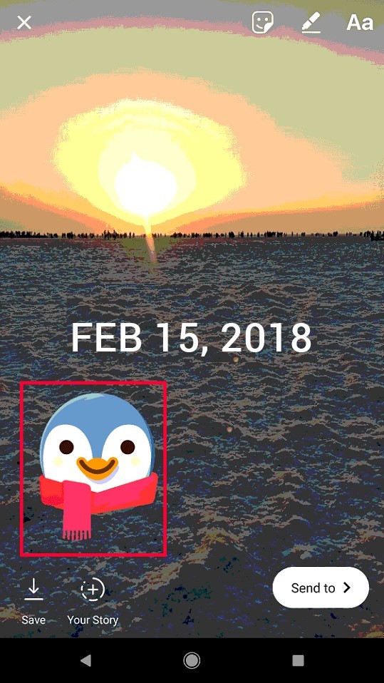 인스타그램 스토리에 GIF 스티커를 추가하는 방법