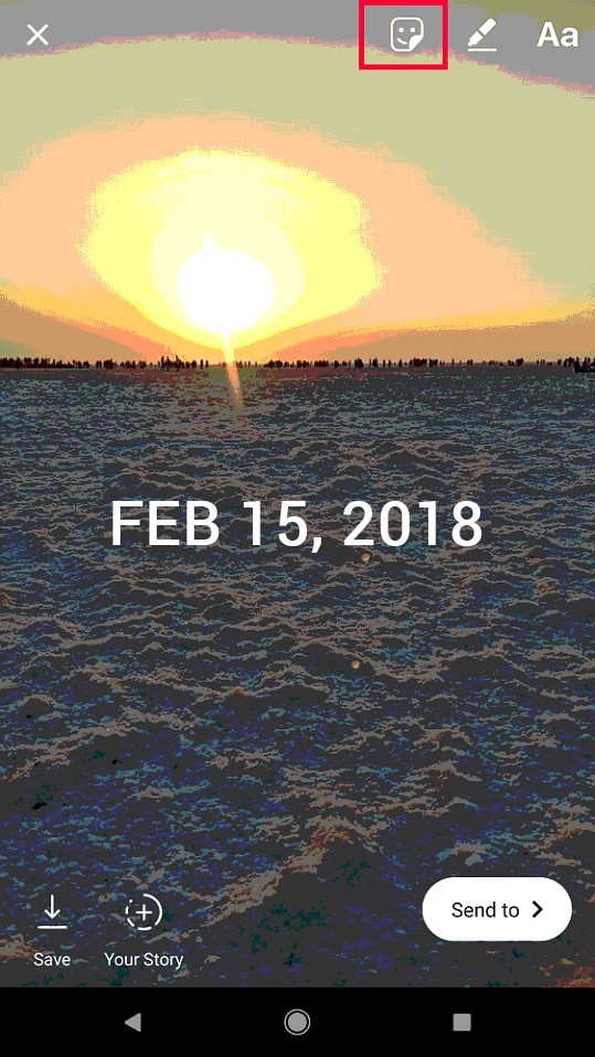 인스타그램 스토리에 GIF 스티커를 추가하는 방법