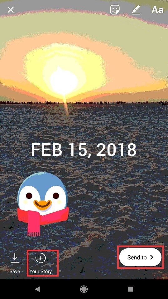 인스타그램 스토리에 GIF 스티커를 추가하는 방법